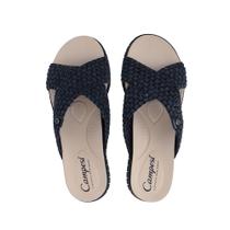 Chinelo Slide Feminino Campesí Flatform Preto - L9451 Chinelo Slide Feminino Campesí Flatform Preto - L9451