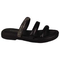 Chinelo Slide Feminino Com Strass Mississipi Mc461