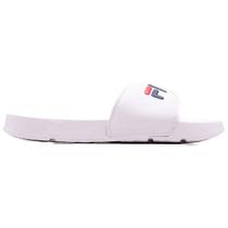 Chinelo Slide Feminino Drifter Basic Branco Marinho Fila 51A017X-156