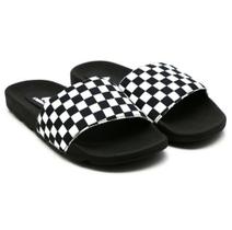 chinelo slide feminino e masculino xadrez