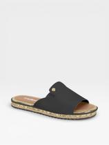 Chinelo Slide Feminino Moleca Calce Facil Preto Chinelo Slide Feminino Moleca Calce Facil Preto