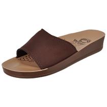 Chinelo Slide Feminino Ortopédico Dia a Dia Conforto Casual