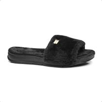 Chinelo Slide Feminino Pegada Pantufa Pelúcia 266008