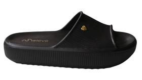 Chinelo Slide Feminino Plataforma EVA Nuvem Confortável Leve Casual Tamanco Ortopédico Macio