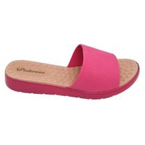 Chinelo Slide Feminino Poderosa Leve Confortável Antiderrapante Ortopédica Esporão Joanete Anatômico Tamanco Pink