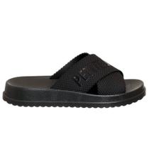 Chinelo Slide Feminino Smash Preto Petite Jolie PJ6812II