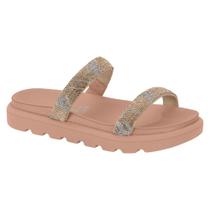 Chinelo slide feminino vizzano strass 6459.110