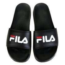 Chinelo Slide Fila Drifter Basic - Preto e Vermelho - 38 Chinelo Slide Fila Drifter Basic - Preto e Vermelho - 38