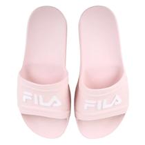 Chinelo Slide Fila Sleek Feminino - Rosa+Branco Chinelo Slide Fila Sleek Feminino - Rosa+Branco