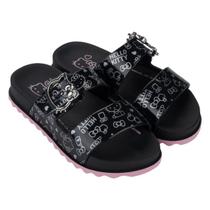 Chinelo Slide Fivela Infantil Desenho Gatinha Casual 23280 Chinelo Slide Fivela Infantil Desenho Gatinha Casual 23280