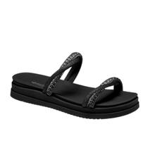 Chinelo Slide Flatform Brilho Feminino Mississipi MB301 Chinelo Slide Flatform Brilho Feminino Mississipi MB301