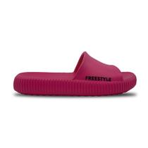 Chinelo Slide Freestyle Gummy Rosa