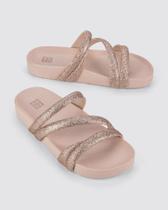 Chinelo Slide Glitter Zaxy