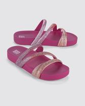 Chinelo Slide Glitter Zaxy