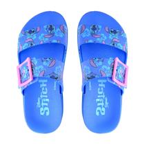 Chinelo Slide Grendene Infantil Casual Stitch 23198