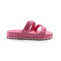 Chinelo Slide Grendene Kids Barbie Pop Lace Rosa