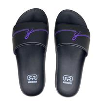 Chinelo Slide Hocks Filigrama - Black Purple