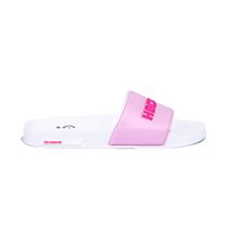 Chinelo Slide Hocks White/Pink
