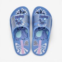 Chinelo Slide Infantil Disney Stitch Fun Ipanema Azul Chinelo Slide Infantil Disney Stitch Fun Ipanema Azul