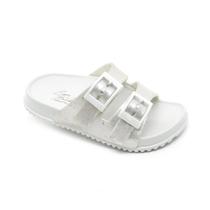 Chinelo Slide Infantil Feminino Plugt Modelo Pérola com Fibras Naturais, Leve, Macio e Confortável Chinelo Slide Infantil Feminino Plugt Modelo Pérola com Fibras Naturais, Leve, Macio e Confortável