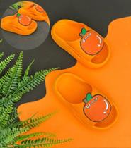 Chinelo Slide Infantil Frutinhas (Abacaxi, Morango, Laranja, Abacate)