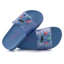 Chinelo Slide Infantil Grendene Disney Magia do 23 ao 33 Azul 22994