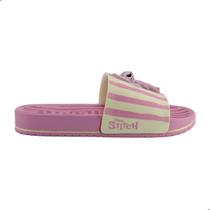 Chinelo Slide Infantil Grendene Kids 23285 Disney Mania Rosa e Bege Chinelo Slide Infantil Grendene Kids 23285 Disney Mania Rosa e Bege