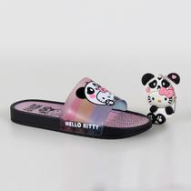Chinelo Slide Infantil Hello Kitty Grendene Kids 23458 Preto Chinelo Slide Infantil Hello Kitty Grendene Kids 23458 Preto
