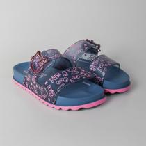 Chinelo Slide Infantil Hello Kitty Summer Grendene Kids 23280 Rosa Claro