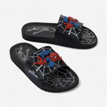 Chinelo Slide Infantil Homem Aranha View Ii Grendene Kids Preto Chinelo Slide Infantil Homem Aranha View Ii Grendene Kids Preto