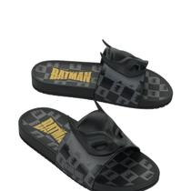 Chinelo Slide Infantil Masculino Grendene Batman 23033 Preto Chinelo Slide Infantil Masculino Grendene Batman 23033 Preto