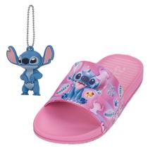 Chinelo Slide Infantil Menina Facil Calce Disney Stitch