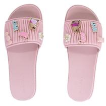Chinelo Slide Infantil Menina Molekinha 2341.134 Rosa Chinelo Slide Infantil Menina Molekinha 2341.134 Rosa