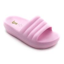 Chinelo Slide Infantil Menina World Colors 708001 - Rosa Candy