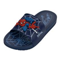 Chinelo Slide Infantil Menino Facil Calce Homem Aranha View