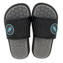 Chinelo Slide Infantil Meninos Mormaii Quiver Pro - Cinza