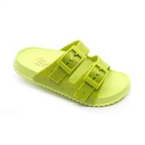 Chinelo Slide Infantil Plugt Menina Fibras Naturais Verde Orgânico Chinelo Slide Infantil Plugt Menina Fibras Naturais Verde Orgânico