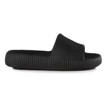 Chinelo Slide Leve Macio Antiderrapante Ortopédico Preto