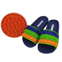 Chinelo Slide Luelua + Fidget Toys Sandalia Infantil - Lue Lua