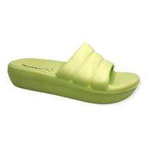 Chinelo Slide Marshmallow Piccadilly Verde