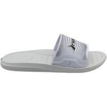 Chinelo Slide Masculino Calce Fácil Adulto Step Rider Cor:BrancoTamanho:43/44