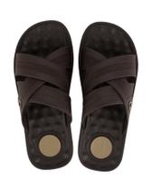 Chinelo Slide Masculino Cartago Alabama Marrom 12203 Chinelo Slide Masculino Cartago Alabama Marrom 12203