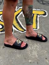 Chinelo Slide Masculino Fla Mengão Confortavel Nuvem Futebol TIme Chinelo Slide Masculino Fla Mengão Confortavel Nuvem Futebol TIme