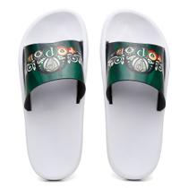 Chinelo Slide Masculino Nuvem Palmeiras Estiloso Macio Confortavel Leve Casual Anatomico Ortopedico