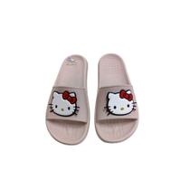 Chinelo Slide Max Hello Kitty Grande Vermelha Confortável
