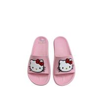 Chinelo Slide Max Hello Kitty Grande Vermelha Confortável