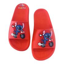 Chinelo Slide Max Stitch Homem Aranha Moto Divertido Leve Chinelo Slide Max Stitch Homem Aranha Moto Divertido Leve