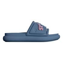 Chinelo Slide Melissa Free Puff Slide + Disney Stich Azul - Chinelo Slide Melissa Free Puff Slide + Disney Stich Azul -