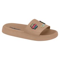 Chinelo Slide Moleca Feminino Casual Conforto Leve Original