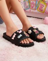 Chinelo Slide Molekinha Infantil Botons 2341134